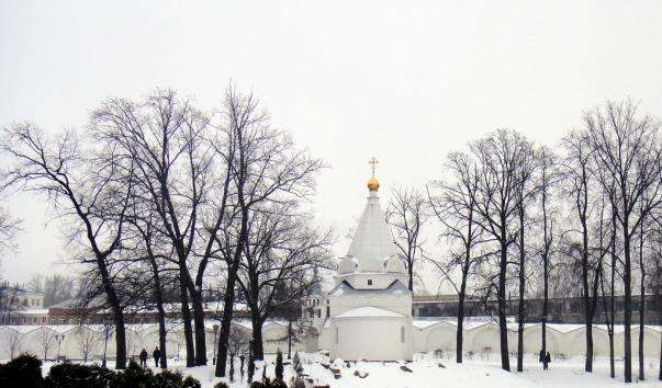 Храм-каплиця Страстей Господніх Ніколо-Угрешского монастиря