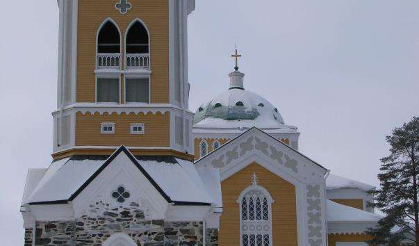 Деревяна церква в Керимяки