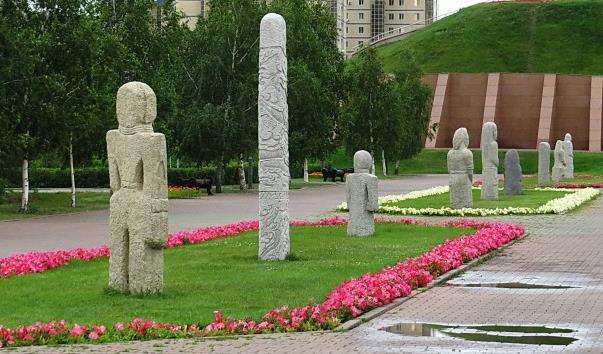 Етно-меморіальний комплекс Карта Казахстану Атамекен