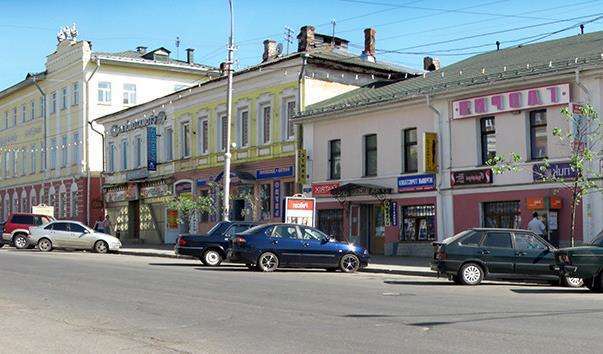 Вулиця Леніна в Вологді