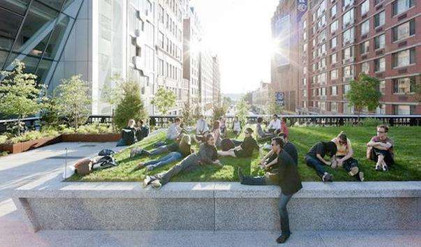 Парк на колишній лінії метро High Line