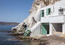 Відокремлений грецький Airbnb з прямим доступом до Середземного моря