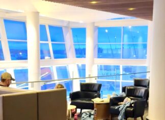 Etiqueta de Delta Sky Club: cuando las salas VIP premium parecen salas de juegos