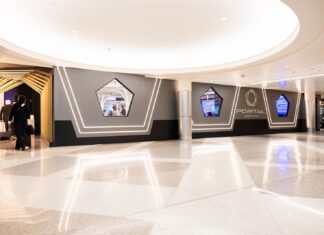Ein Roboter-Barkeeper und Spiele: Die Portal Lounge von MSP lehnt stilles Warten ab